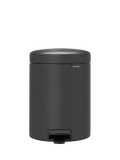 Brabantia newIcon Pedal Bin, 5L - Satin Taupe