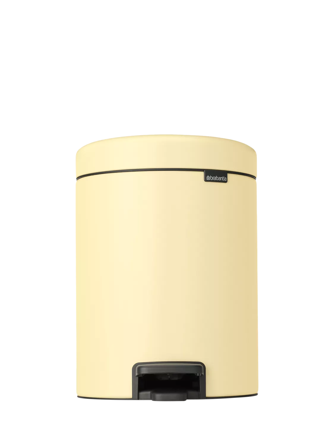 Brabantia newIcon Pedal Bin, 5L - Concrete Grey