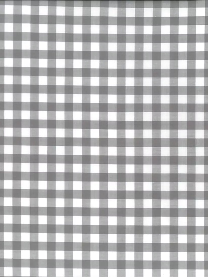 Oddies Textiles Large Cotton Gingham Fabric, 144cm x 144cm