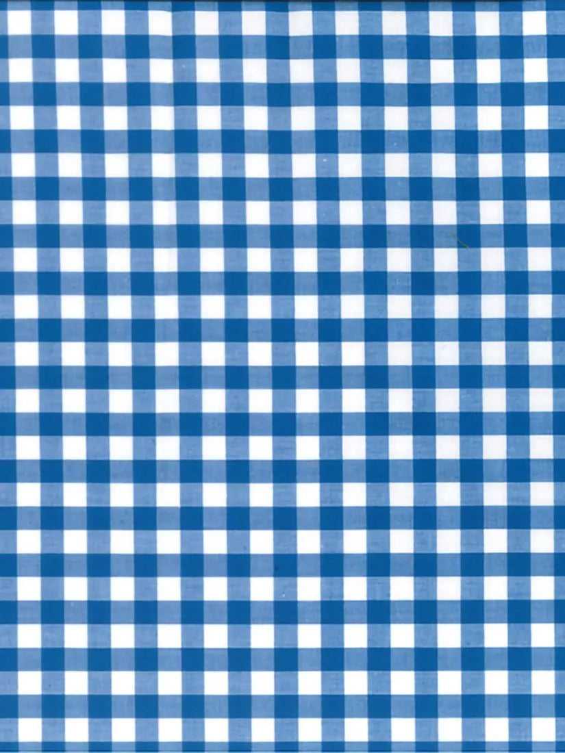 Oddies Textiles Large Cotton Gingham Fabric, 144cm x 144cm
