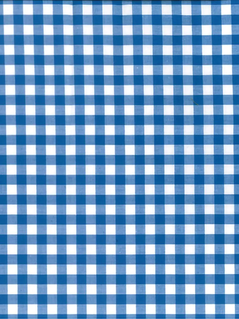 Oddies Textiles Large Cotton Gingham Fabric, 144cm x 144cm