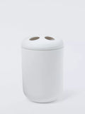 John Lewis essential toothbrush holder white matte plastic - British product