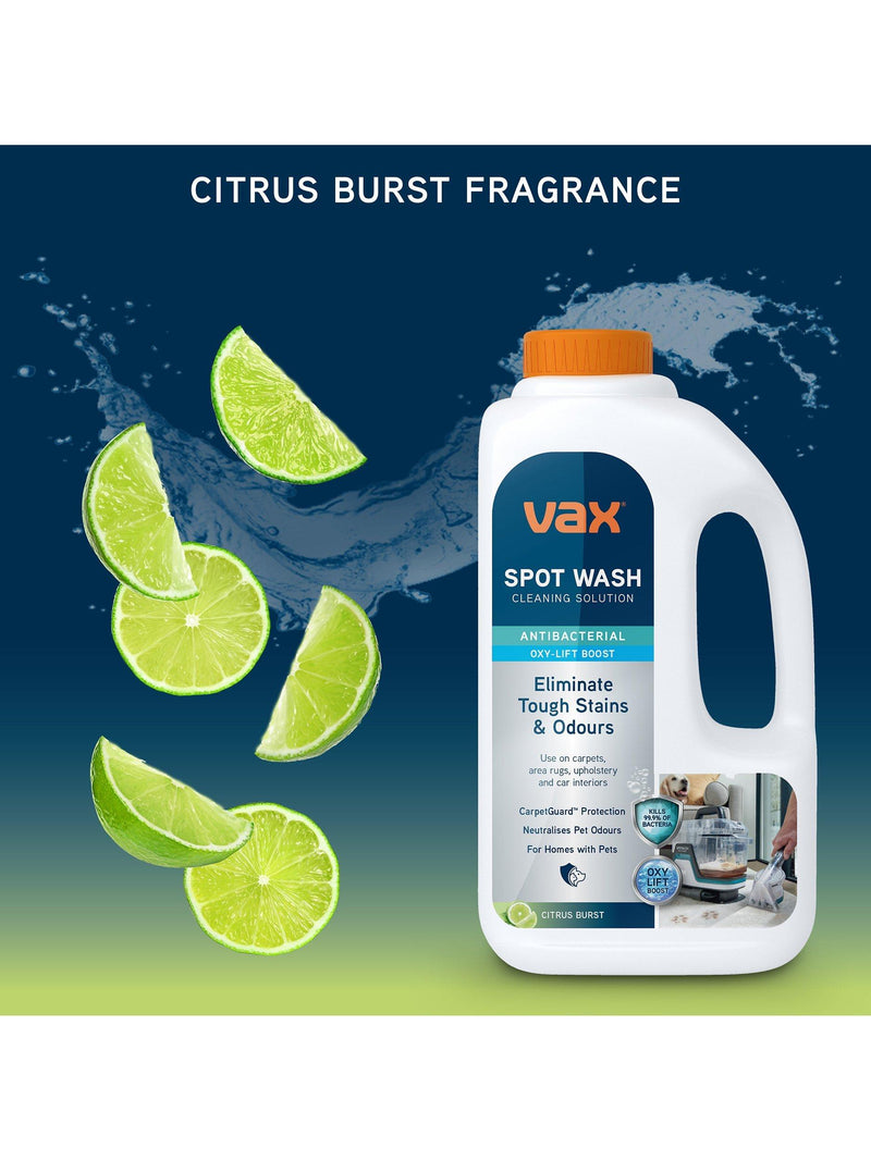 Vax spot cleaning solution Antibacterial 1L, UK version
