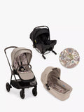 Nuna x Liberty Fantasy Land Collection Triv Next Pushchair, LYTL Carrycot and Pipa Urbn Car Seat Bundle