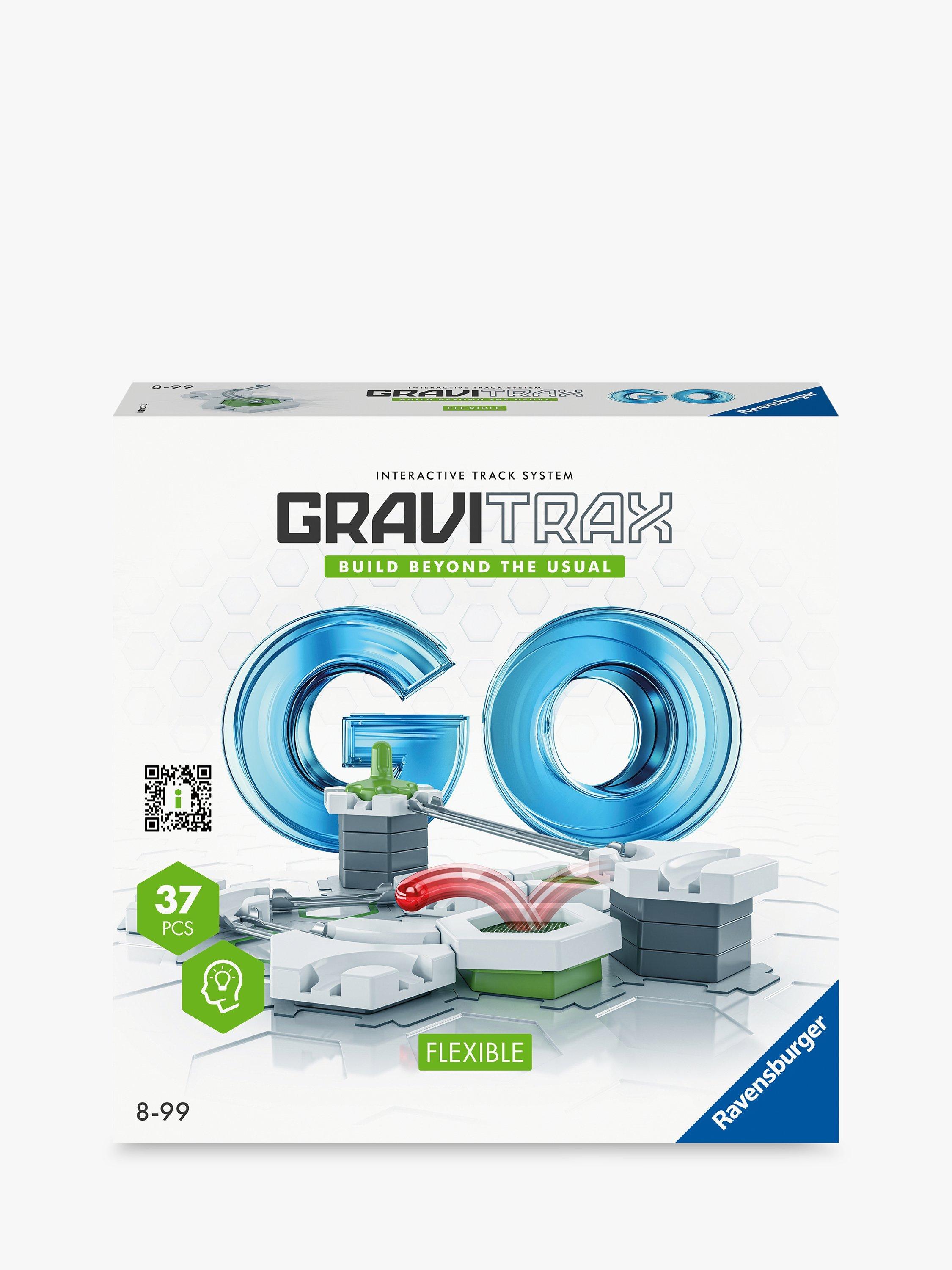 GraviTrax GO Flexible Set 37 piece marble run construction toy, UK version