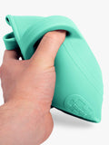 Bigjigs Toys silicone watering can eggshell green, imported from the UK