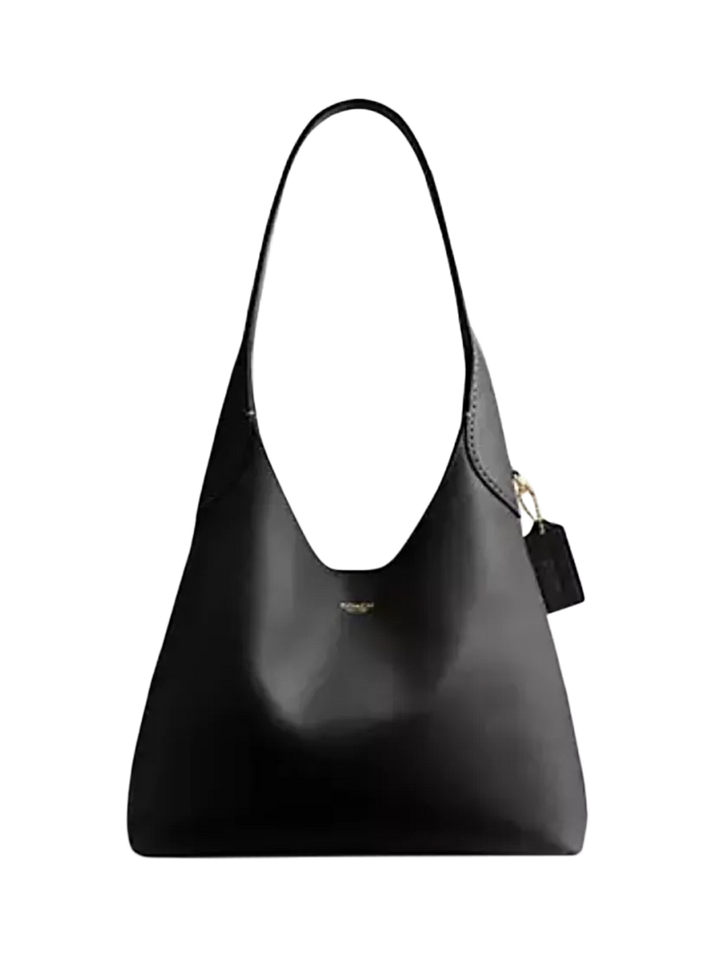 Coach Brooklyn 28 Leather Shoulder Bag, Black