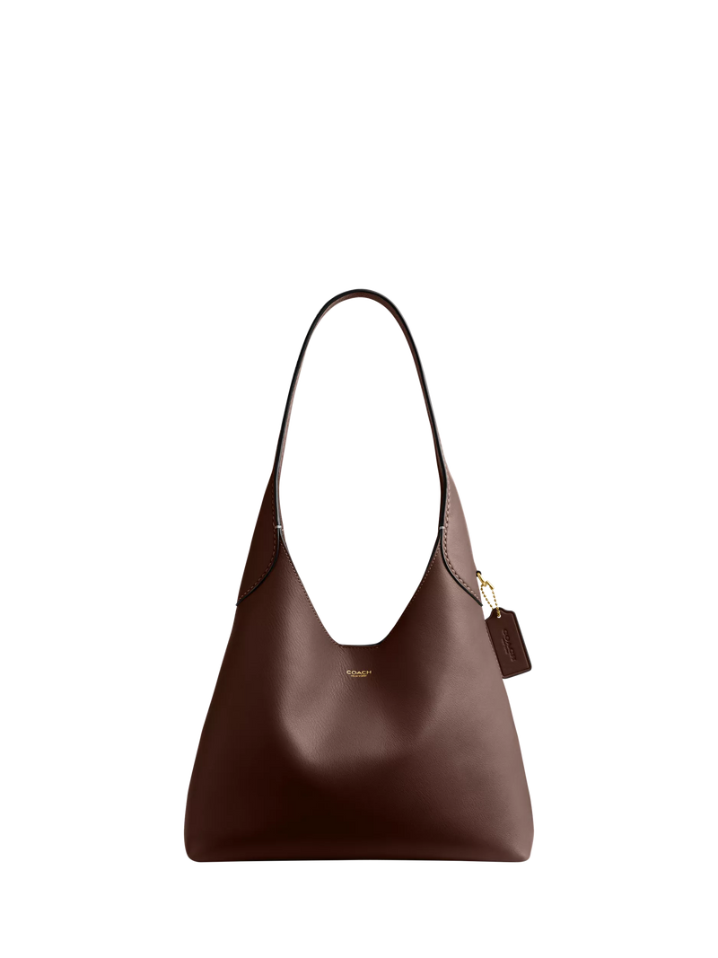 Coach Brooklyn 28 Leather Shoulder Bag, Maple
