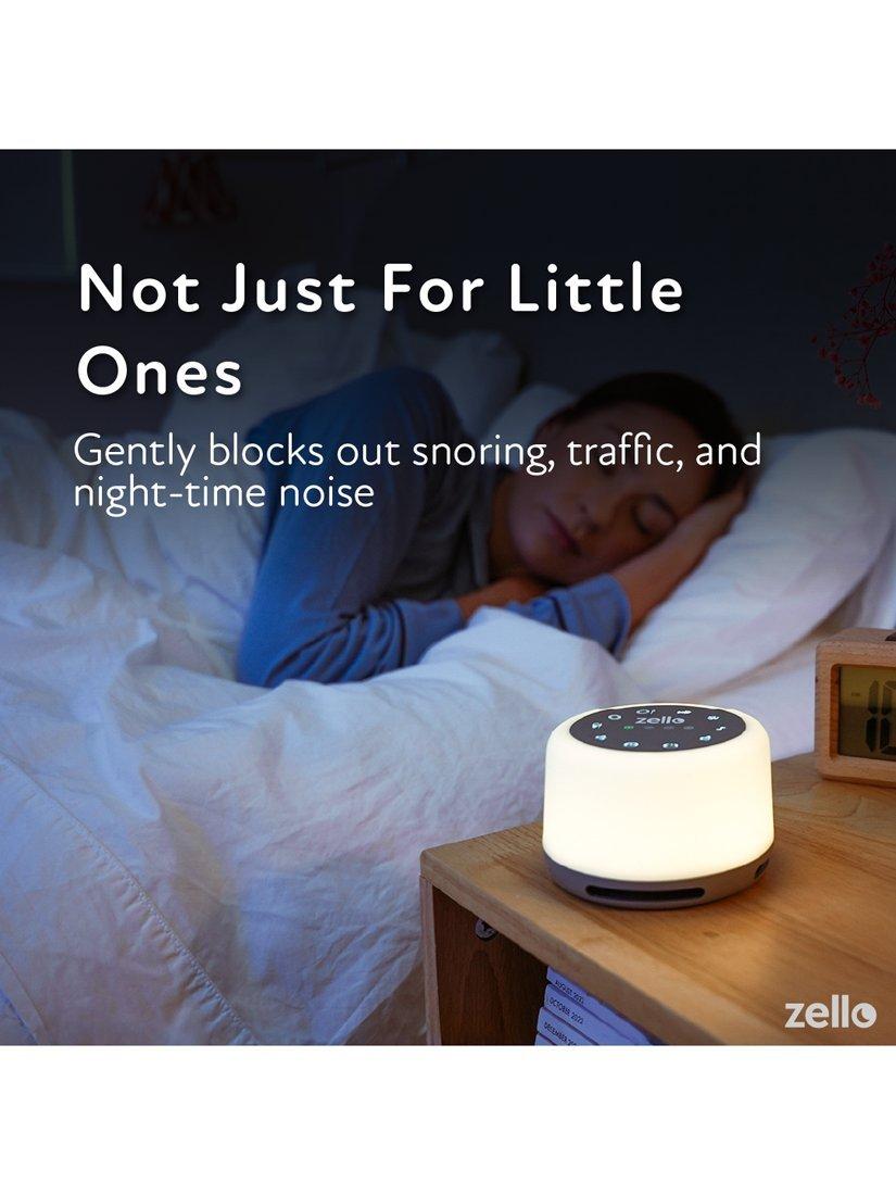 Zello original white noise machine with nightlight, British brand