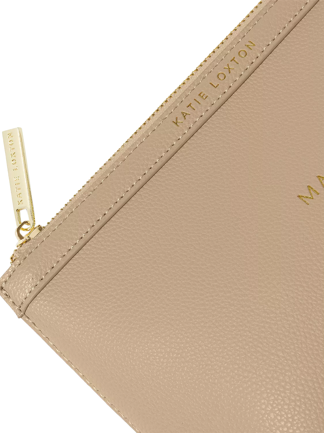 Katie Loxton Mummy & Baby Organiser Pouches Tan White (British brand)