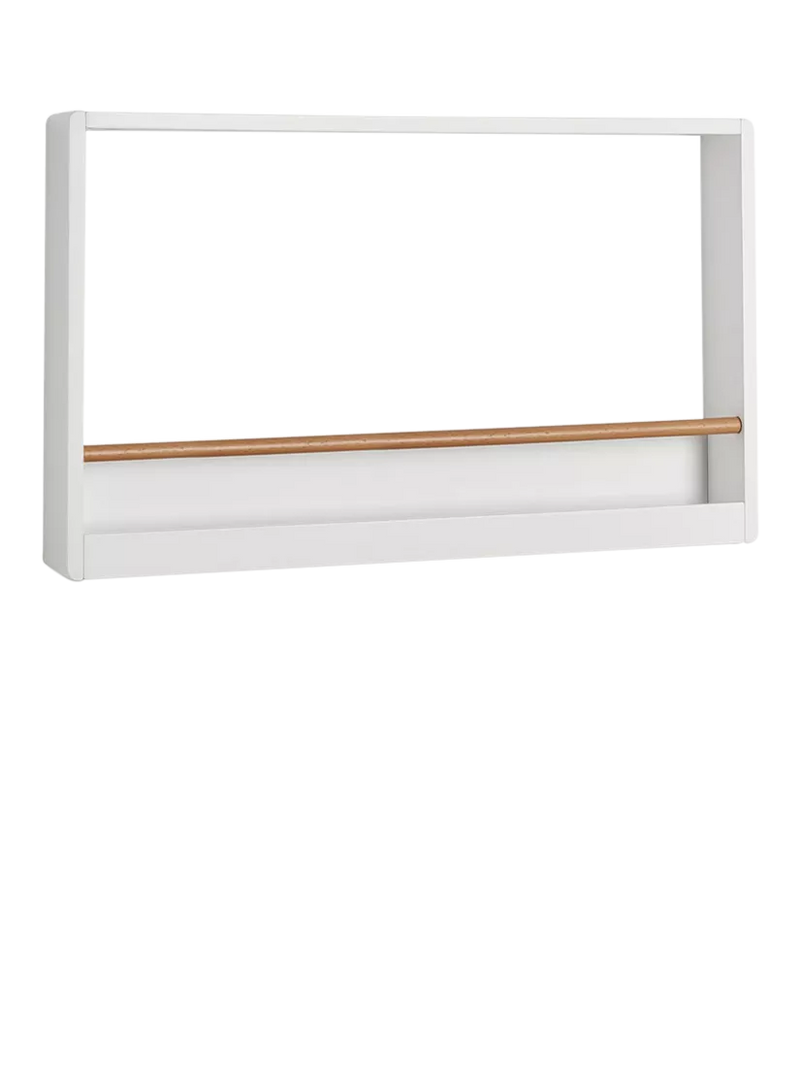 Great Little Trading Co landscape bookshelf white and natural (British brand)