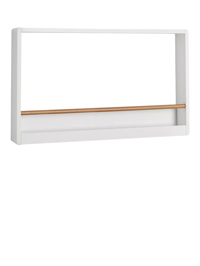 Great Little Trading Co landscape bookshelf white and natural (British brand)
