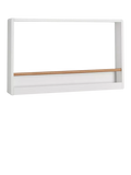 Great Little Trading Co landscape bookshelf white and natural (British brand)