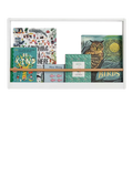 Great Little Trading Co landscape bookshelf white and natural (British brand)
