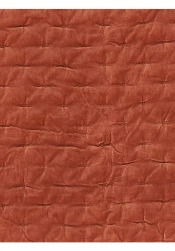 John Lewis Cotton Velvet Quilted Bedspread