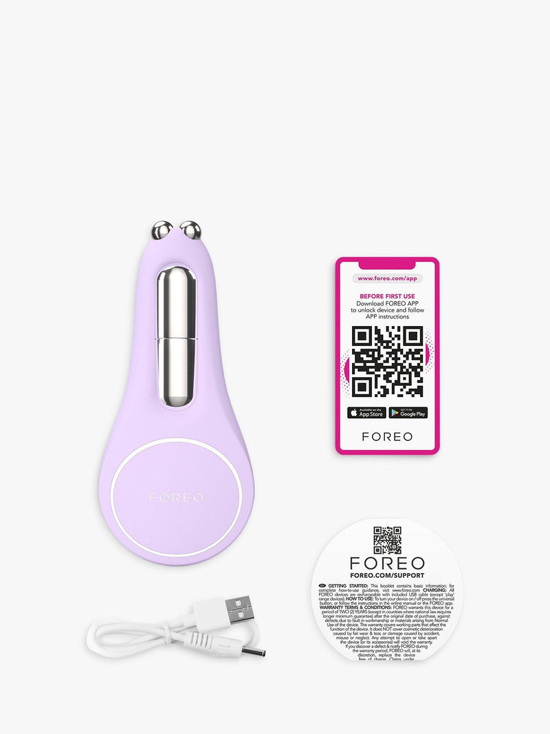 FOREO BEAR 2 Eyes & Lips microcurrent device purple - British product