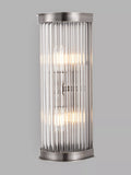 John Lewis Boston ribbed glass bathroom wall light (British brand)