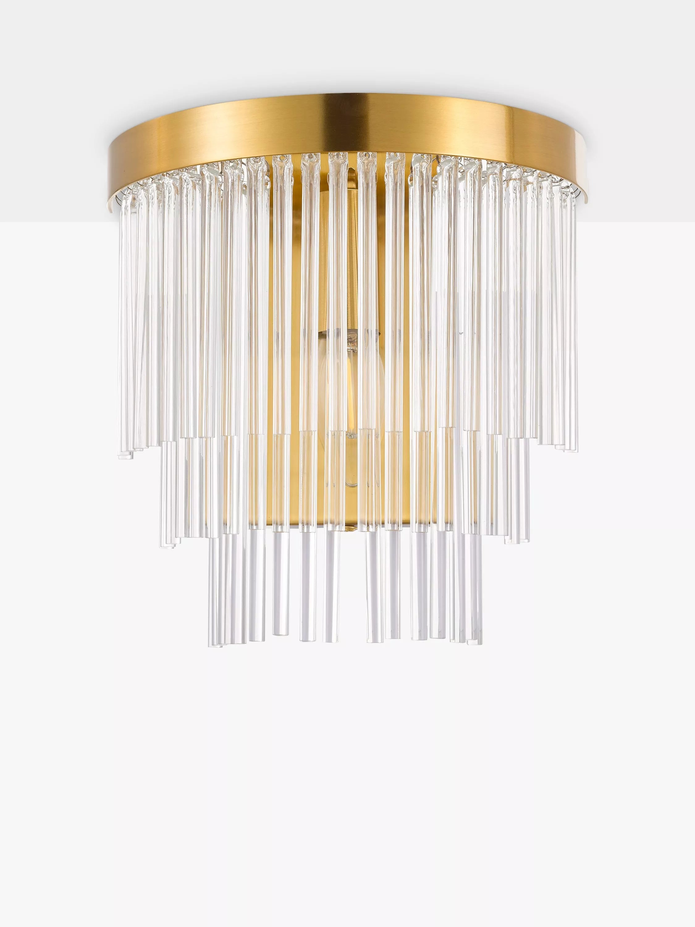 John Lewis Shiminista chandelier wall light matte brass, UK version