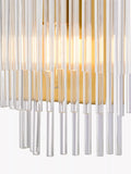 John Lewis Shiminista chandelier wall light matte brass, UK version