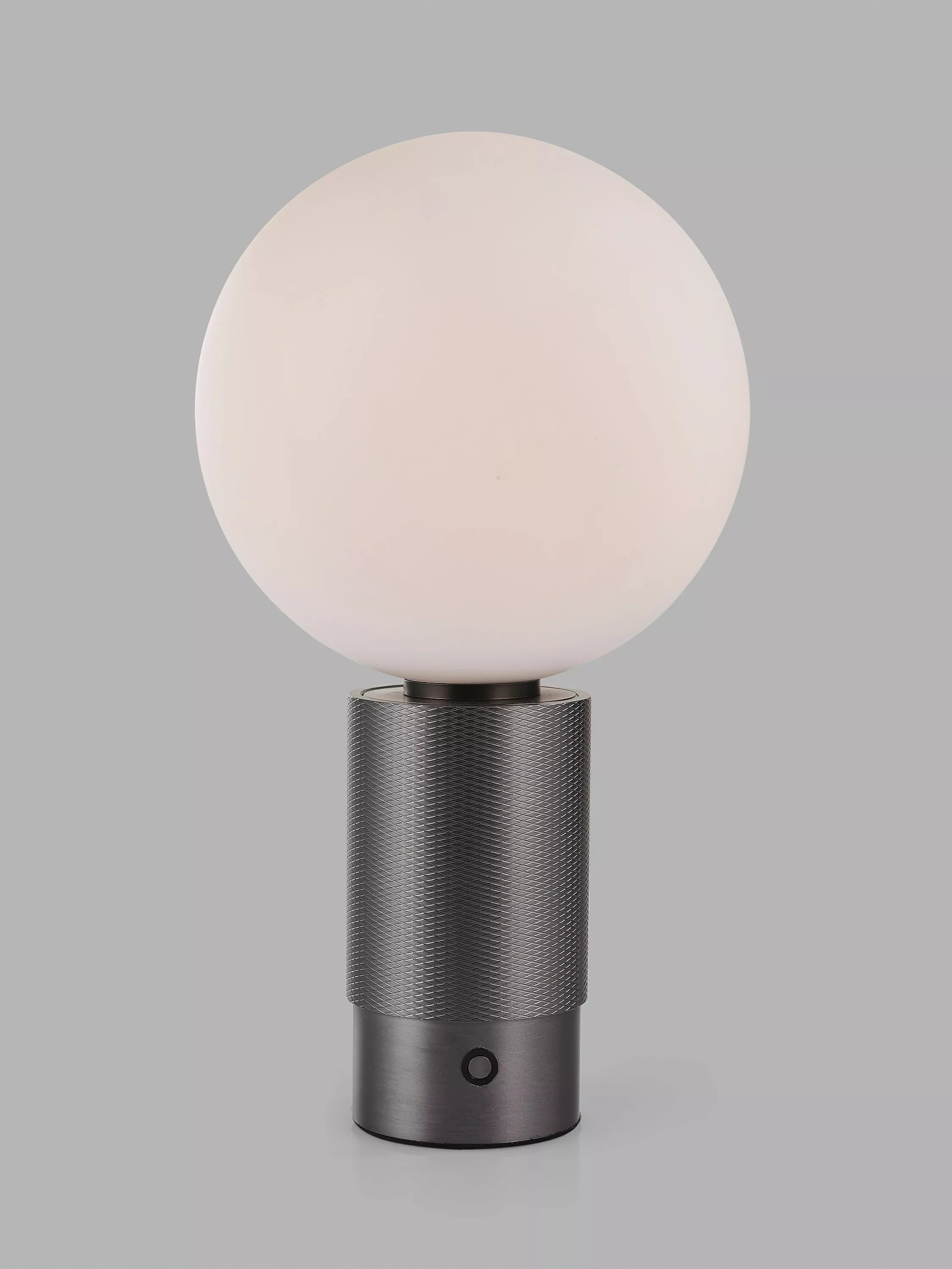 John Lewis Monty Rechargeable LED Table Lamp, Matte Antique Brass - Matte Antique Brass