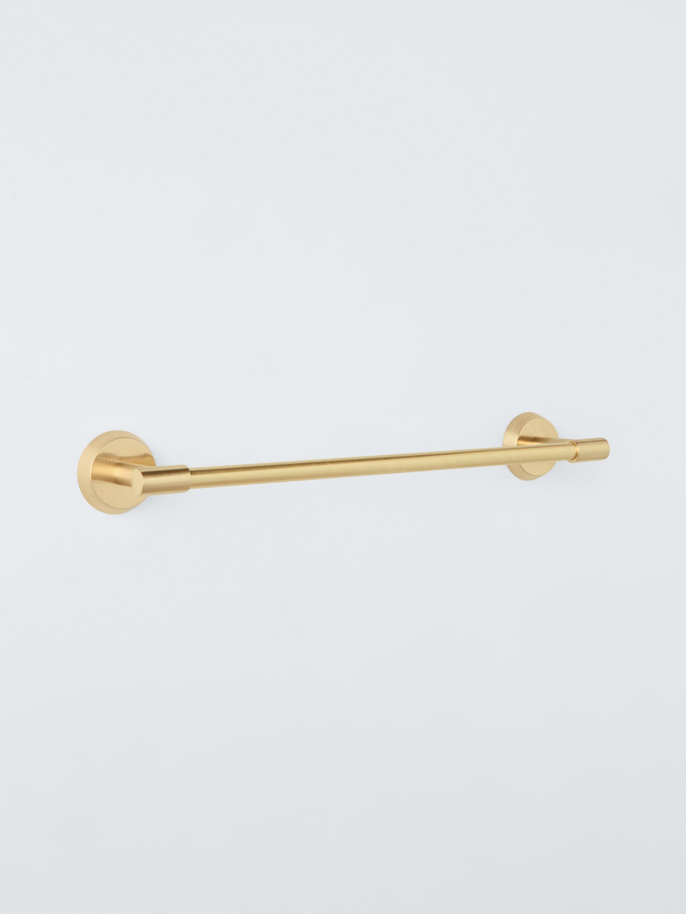John Lewis Elegance single towel rail chrome finish - British product