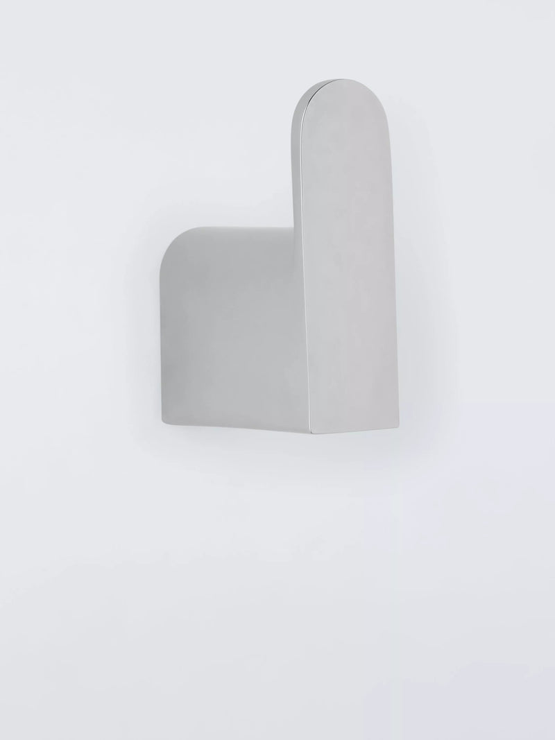 John Lewis Project single robe hook chrome effect, UK version