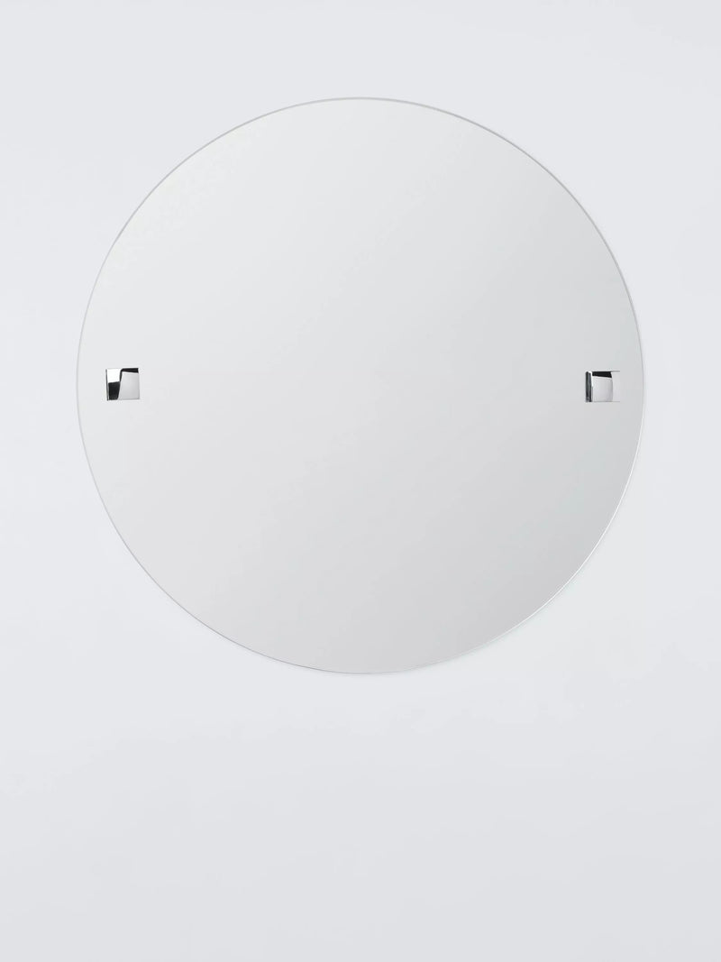John Lewis Project round bathroom mirror 450mm - British product