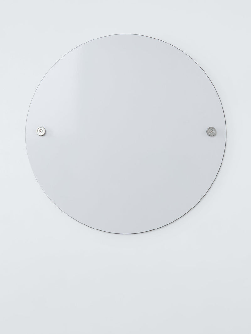John Lewis Project round bathroom mirror 450mm - British product