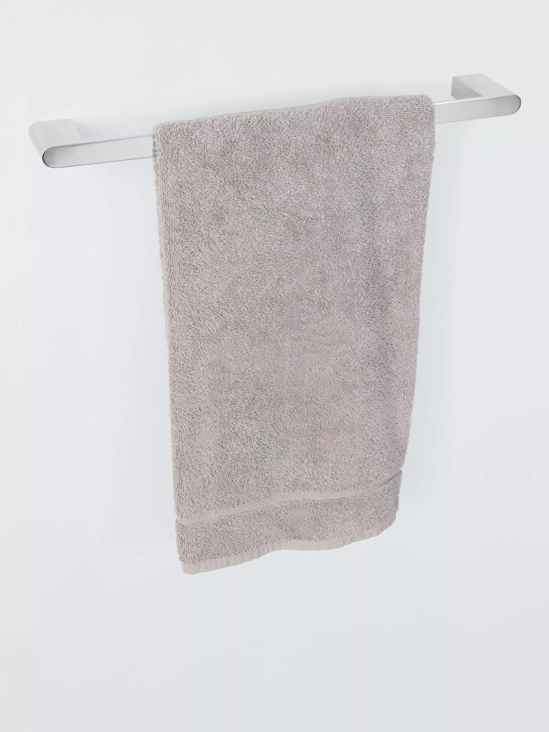 John Lewis Project Towel Rail 45cm silver chrome effect (British brand)