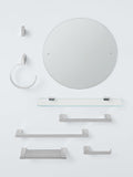 John Lewis Project Towel Ring Silver 20x16x7cm, UK version