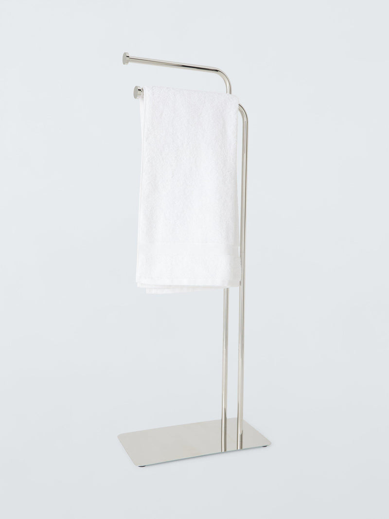 Porte-serviettes de salle de bain autoportant John Lewis Opus chromé - Produit britannique