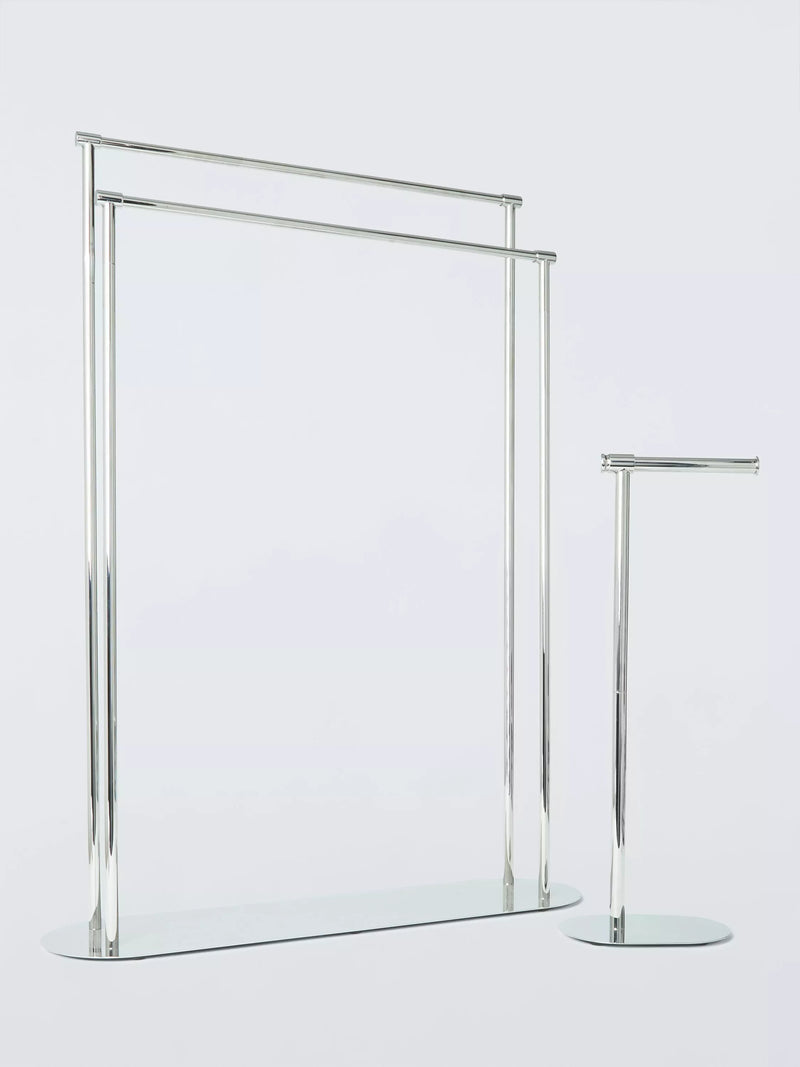 John Lewis Toilet Butler Chrome Effect, imported from the UK