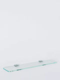 John Lewis Project glass shelf chrome effect - British product