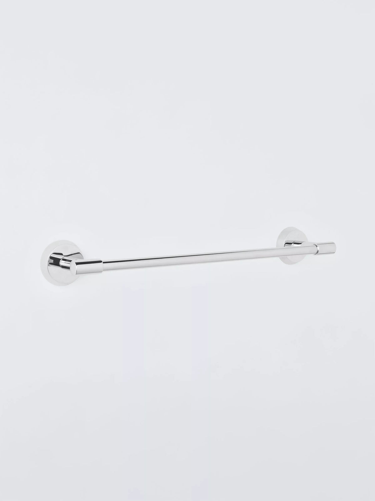 John Lewis Elegance single towel rail chrome finish - British product