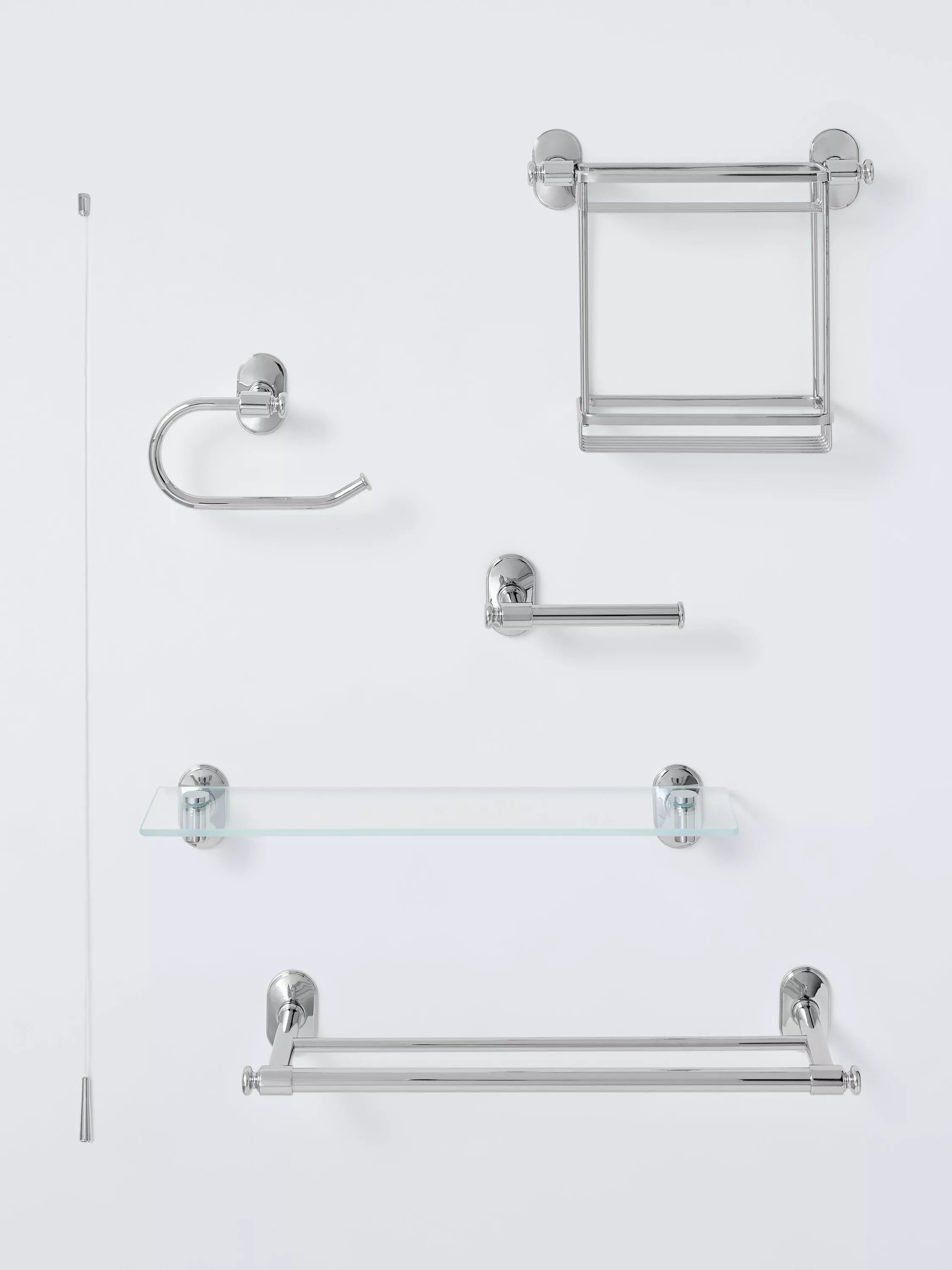 John Lewis Heritage Bar toilet roll holder, UK version