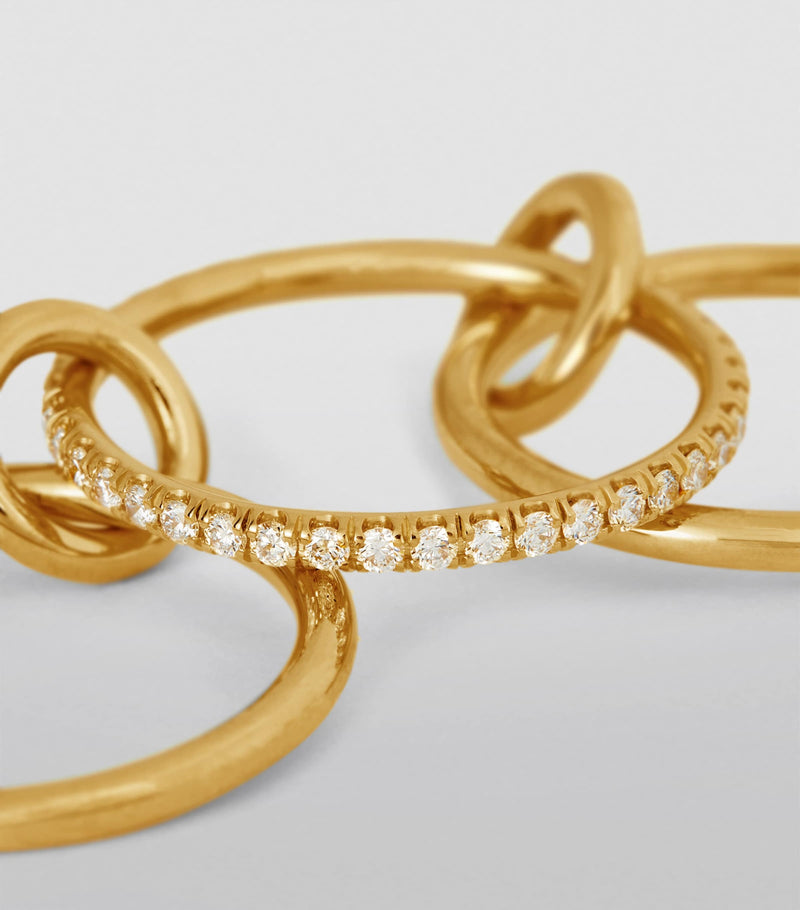 Spinelli Kilcollin Sonny ring yellow gold diamonds, UK version