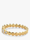 Monica Vinader Diamant-Halb-Eternity-Ring, importiert aus dem Vereinigten Königreich
