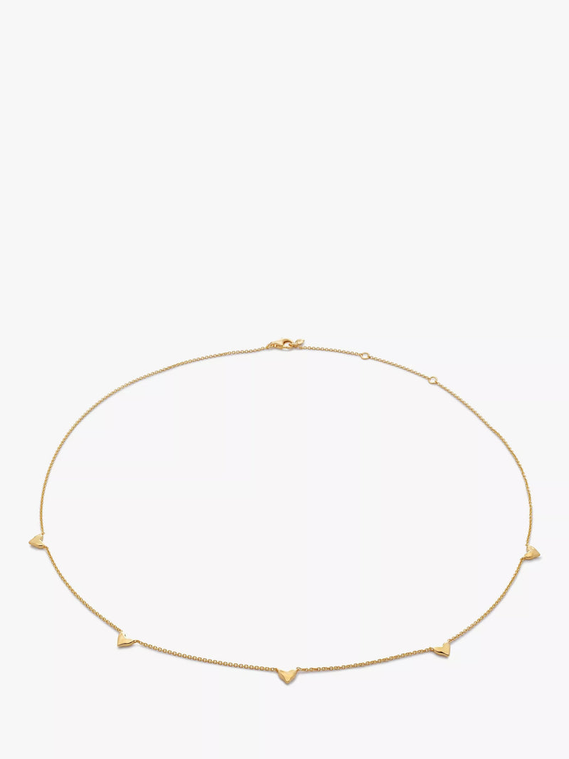 Collier à chaînettes Cœur Monica Vinader