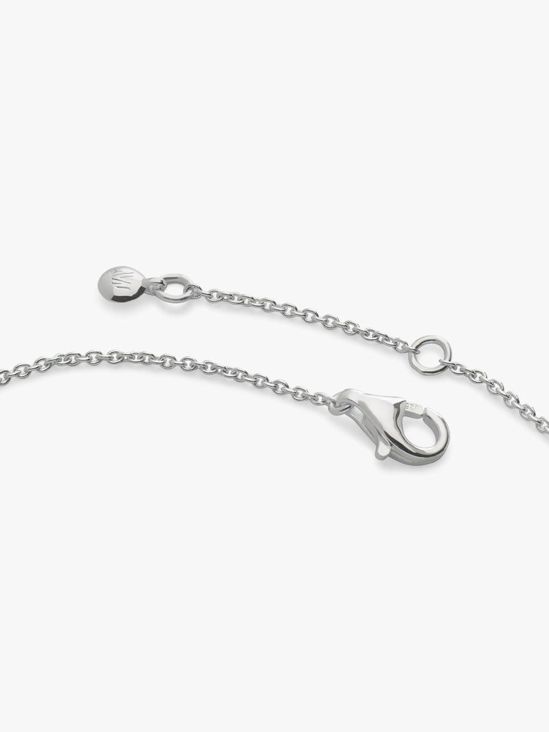 Monica Vinader heart chain bracelet 18.3cm - British product