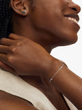 Monica Vinader heart chain bracelet 18.3cm - British product