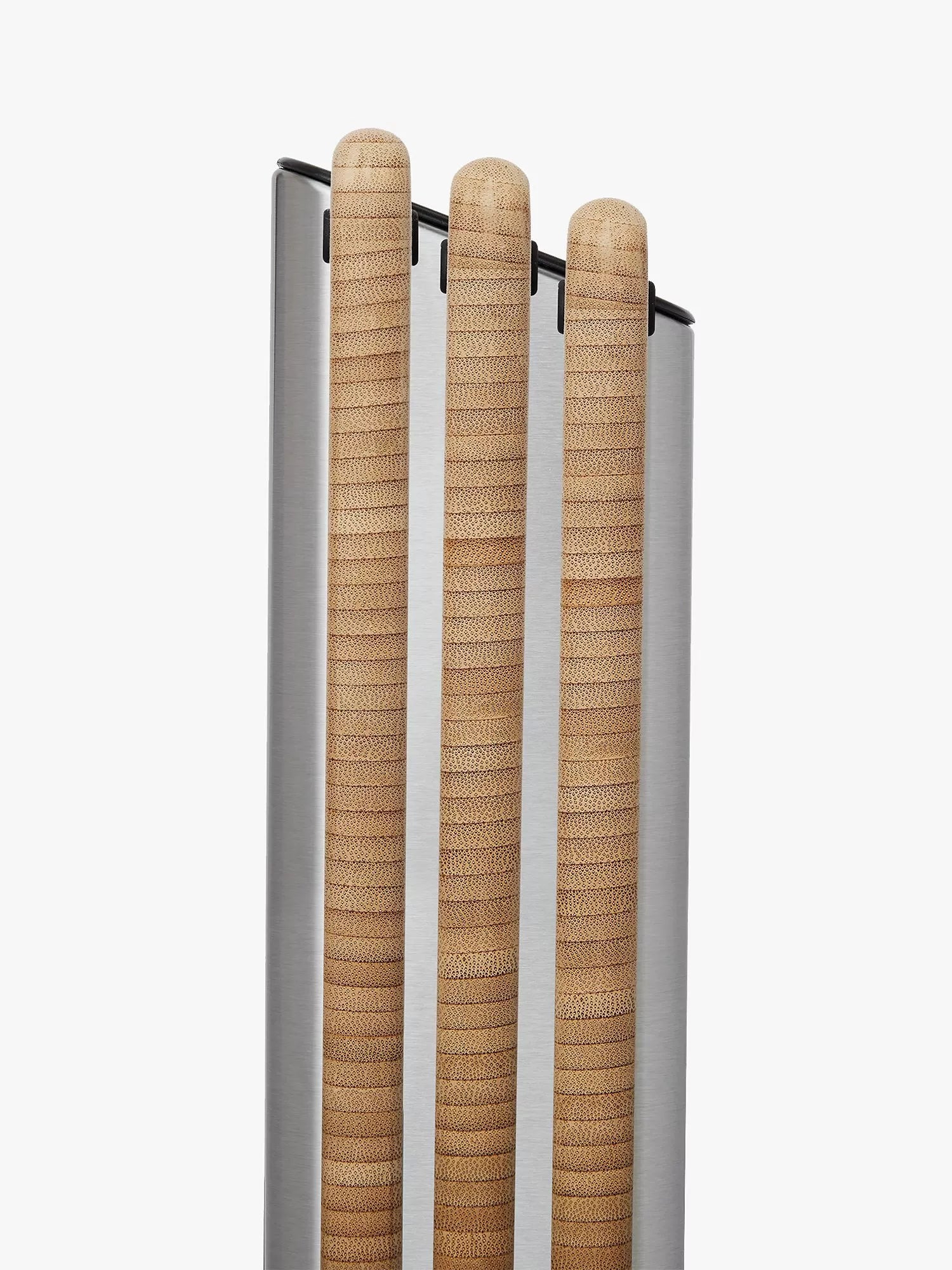 Joseph Joseph Folio bamboo chopping boards set stainless steel case - British product