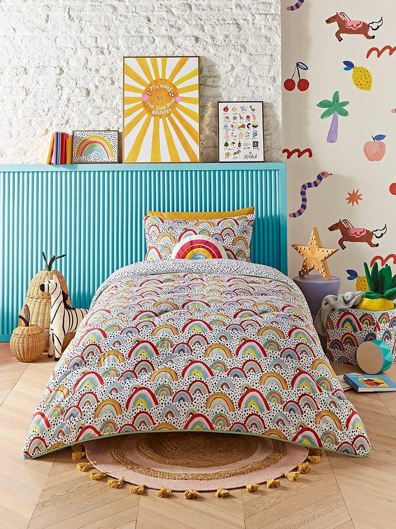 Eleanor Bowmer Rainbow Coverless Duvet (British brand)