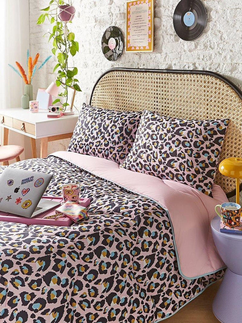 Eleanor Bowmer Coverless Duvet & Pillowcase Leopard Double - British product