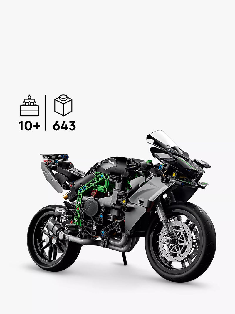 LEGO Kawasaki Ninja H2R Motorcycle model 643 pieces, UK version