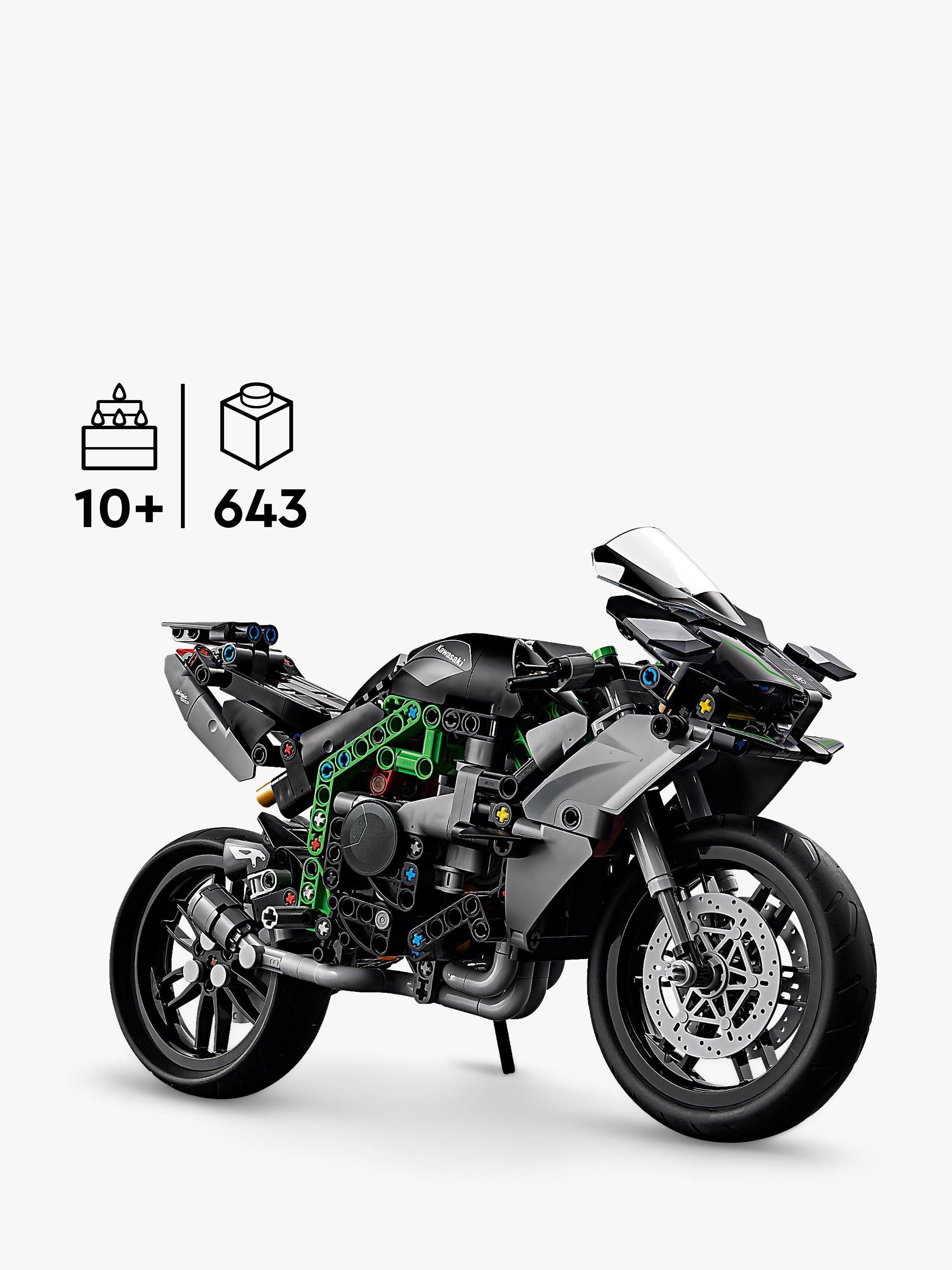 LEGO Kawasaki Ninja H2R Motorcycle model 643 pieces, UK version