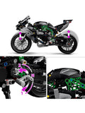 LEGO Kawasaki Ninja H2R Motorcycle model 643 pieces, UK version