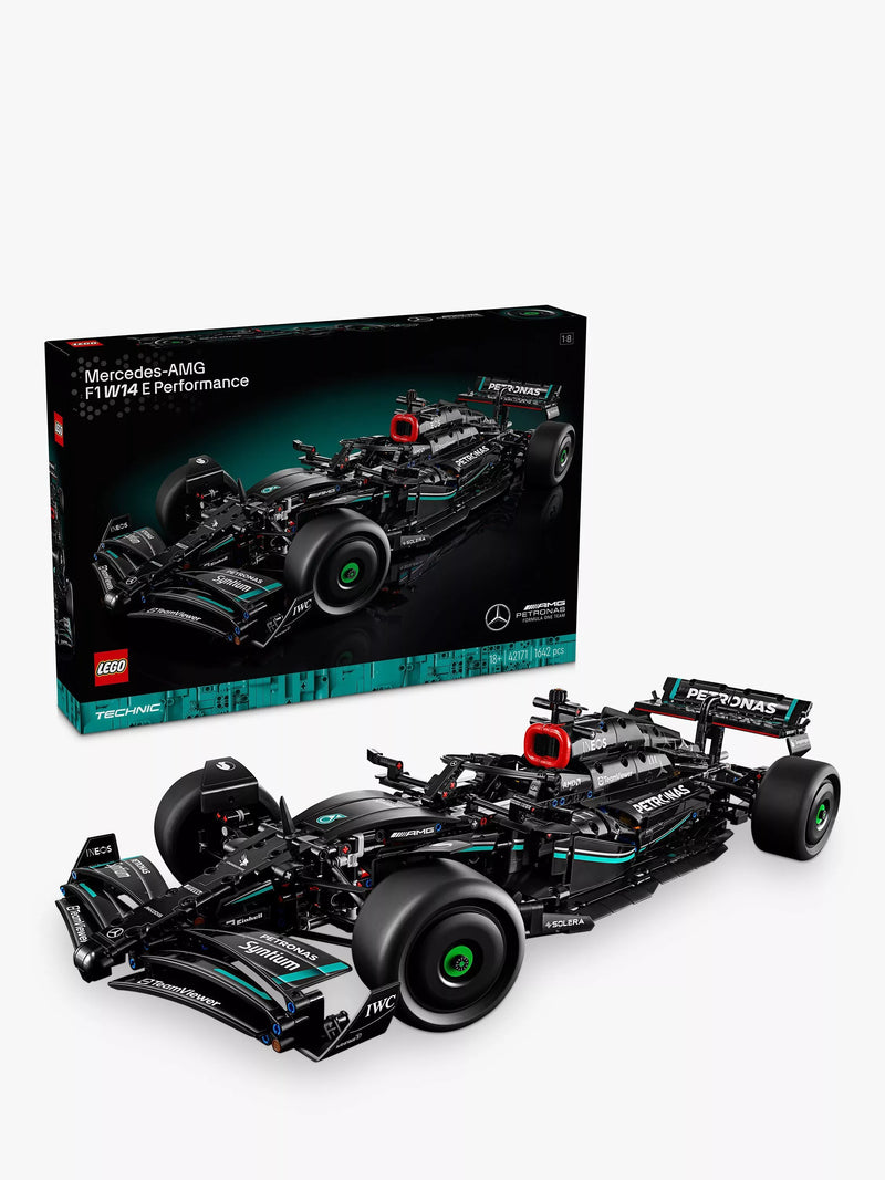 Lego Technic Mercedes-AMG F1 W14 E Performance building set 1642 pieces, UK version