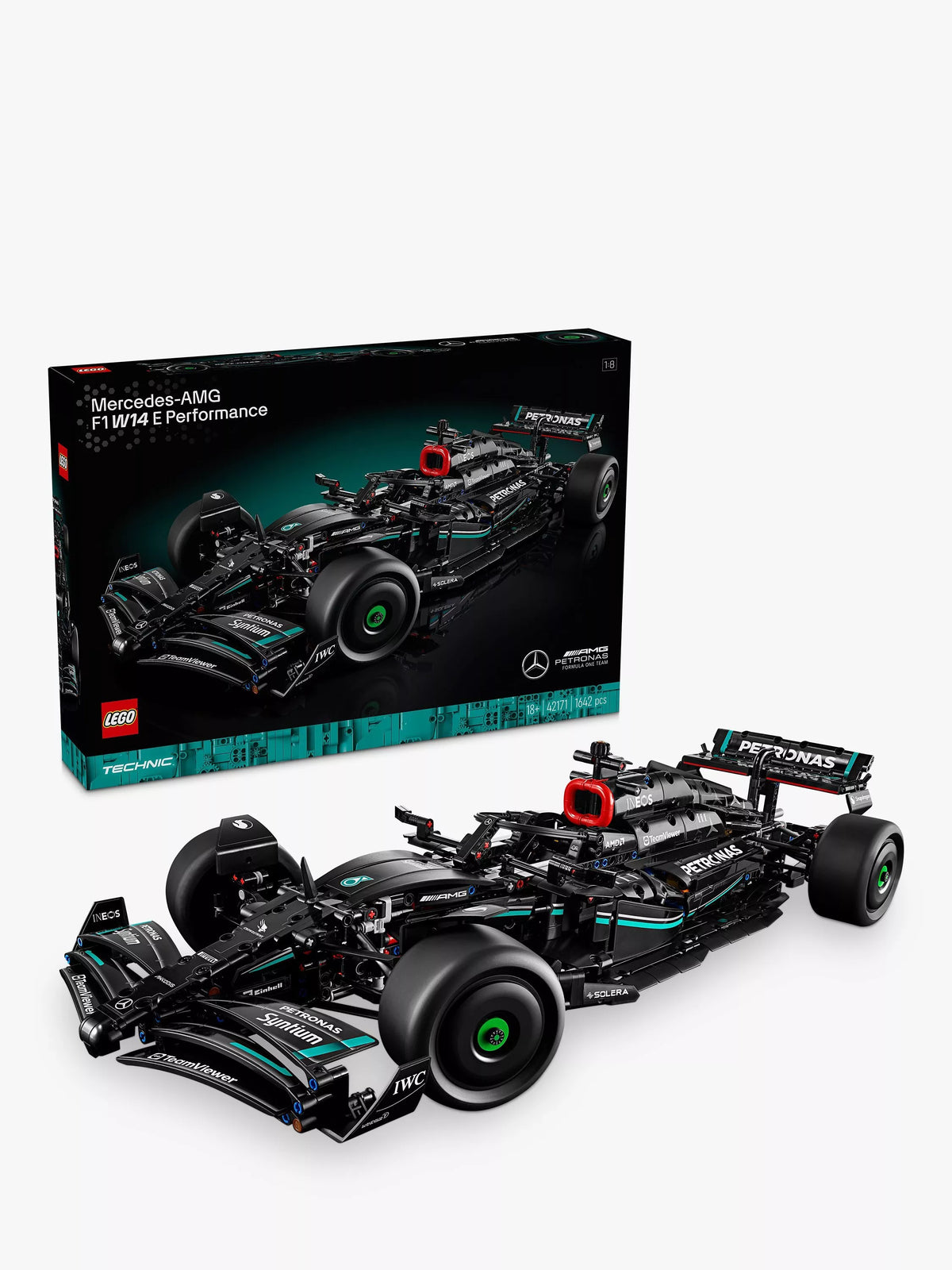 Lego Technic Mercedes-AMG F1 W14 E Performance building set 1642 pieces, UK version