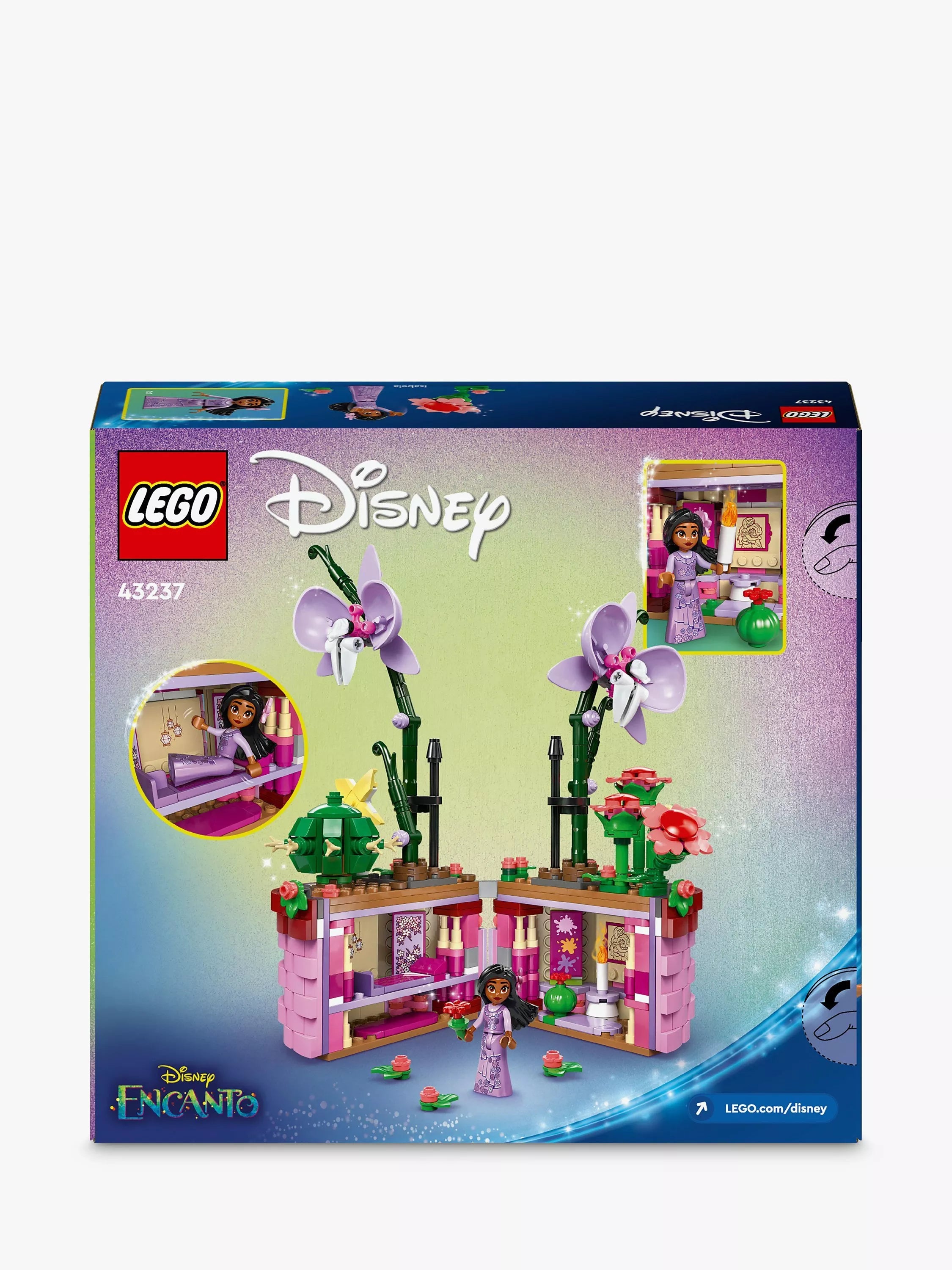 Lego Disney Princess Encanto Isabela's Flowerpot 641-piece building playset, UK version