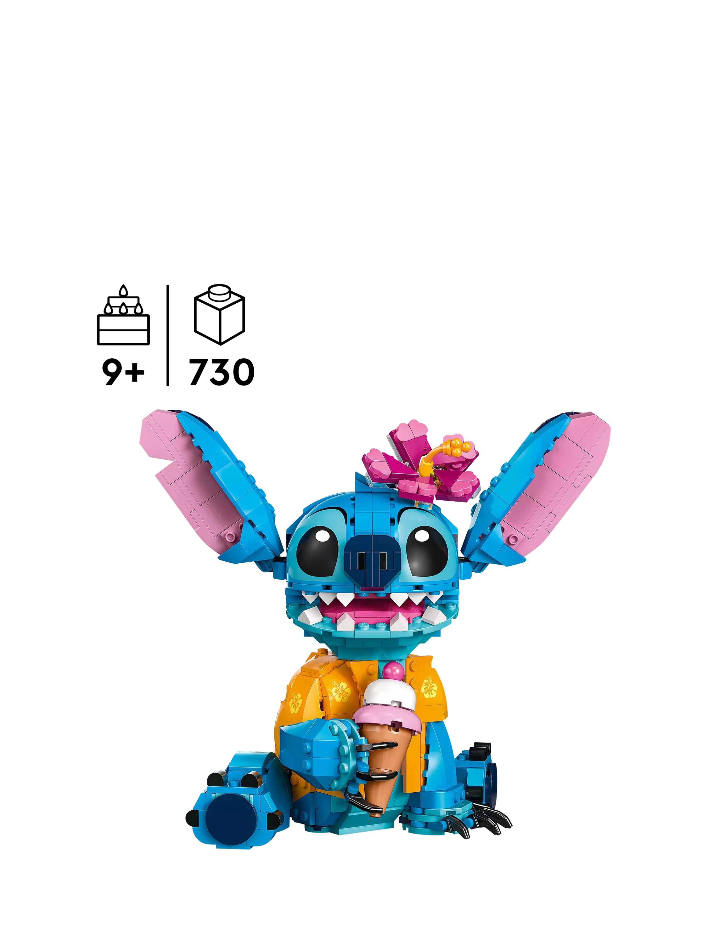 LEGO Disney Stitch building toy 730-piece set, UK version